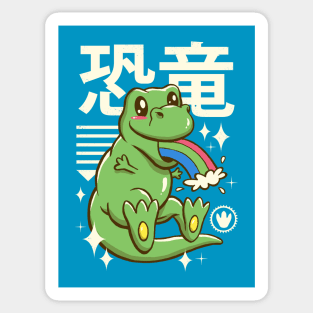 Kawaii T-Rex Sticker